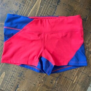 Rabbit Running Shorts Red and Blue